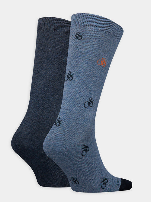 Classic Ampersand Socks 2 pack - Scotch & Soda AU