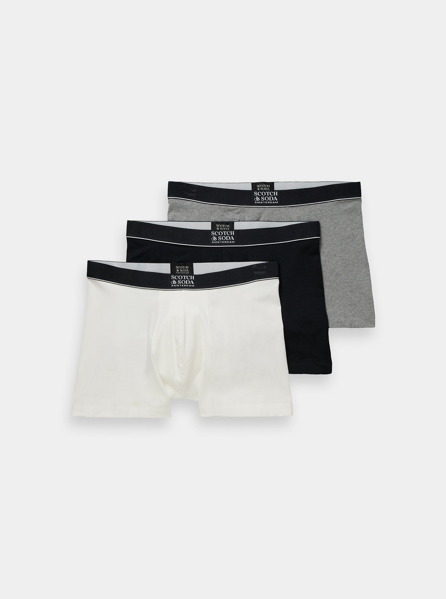 3-pack logo boxer briefs - Scotch & Soda AU