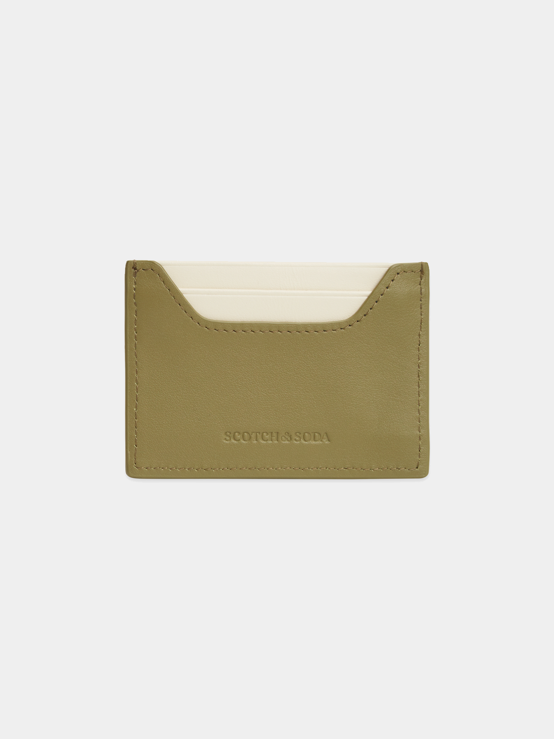 Leather cardholder - Scotch & Soda AU