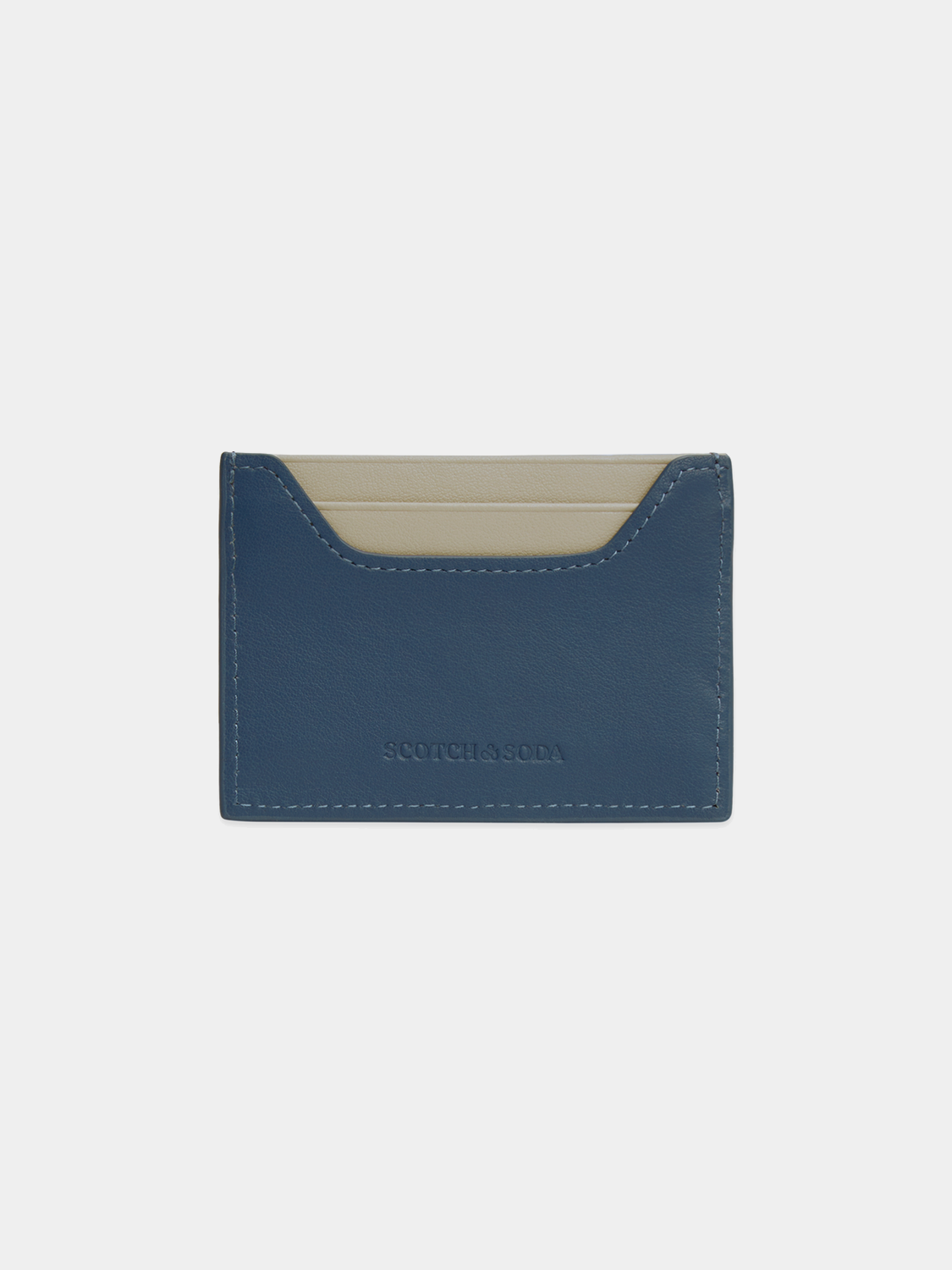 Leather cardholder - Scotch & Soda AU