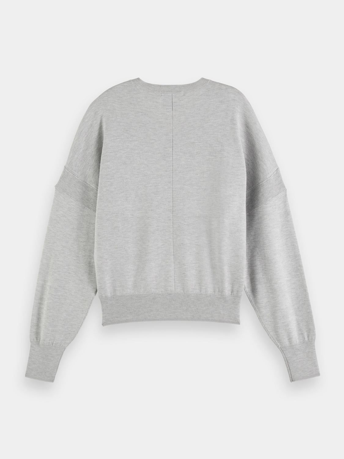 V-neck relaxed fit pullover - Scotch & Soda AU