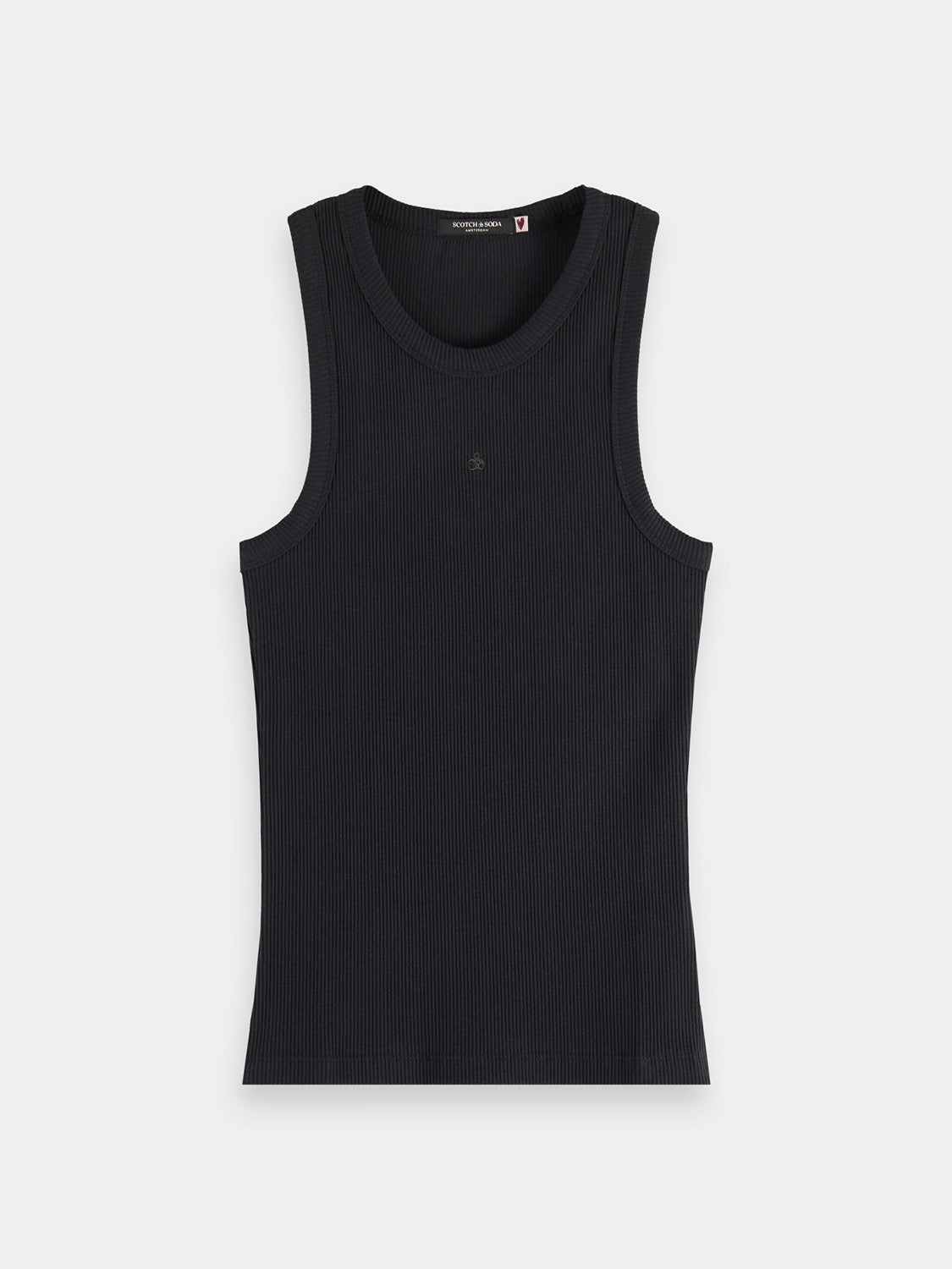 Ribbed racer tank - Scotch & Soda AU