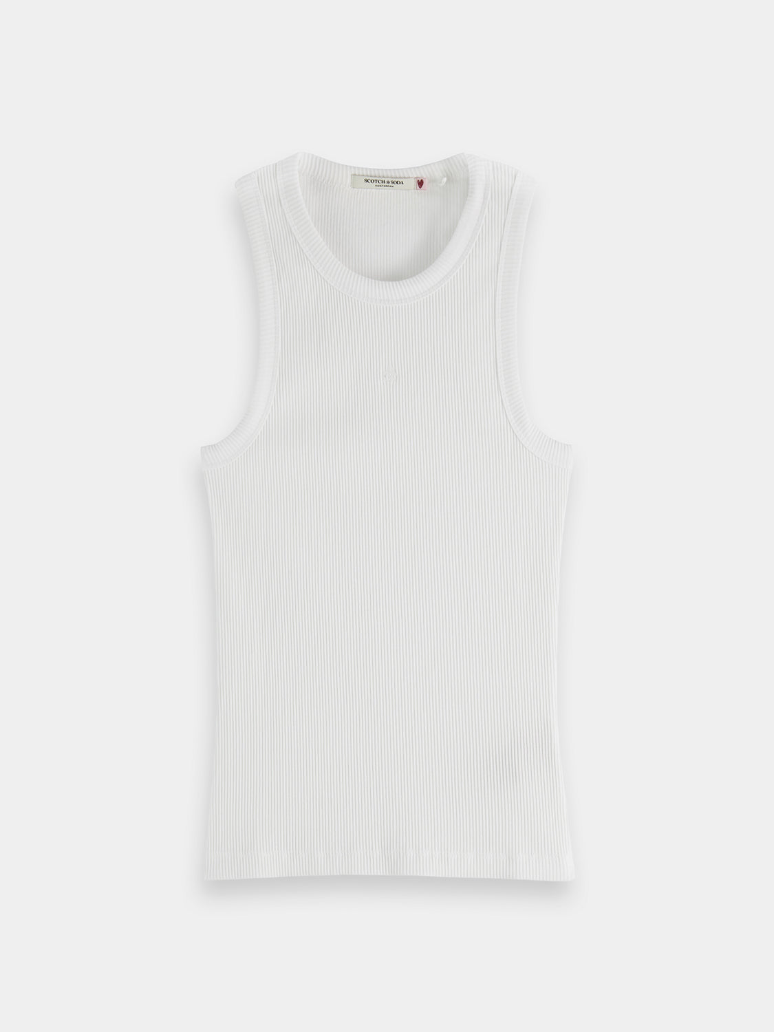 Ribbed racer tank - Scotch & Soda AU