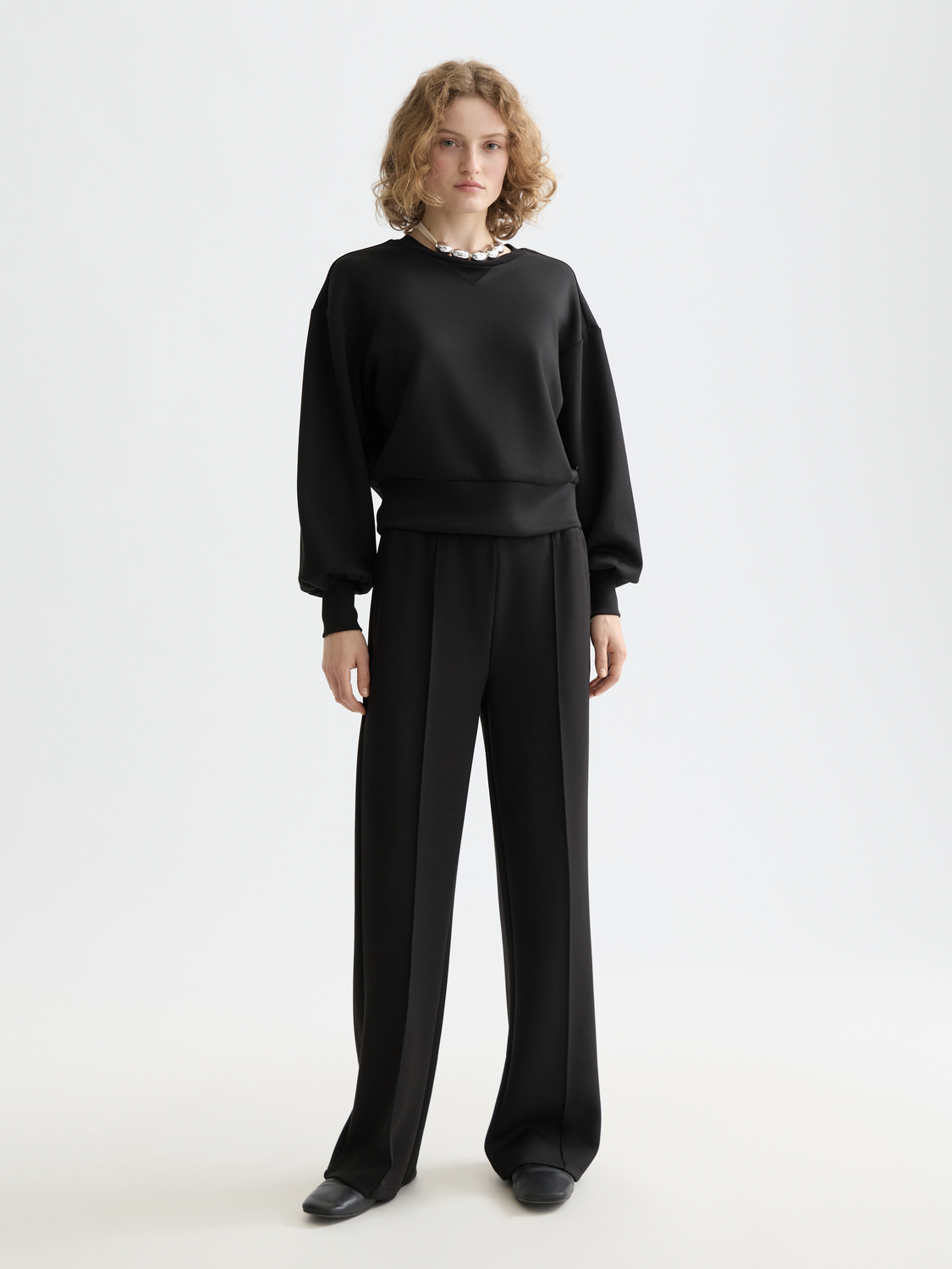 Modal straight fit sweatpants - Scotch & Soda AU