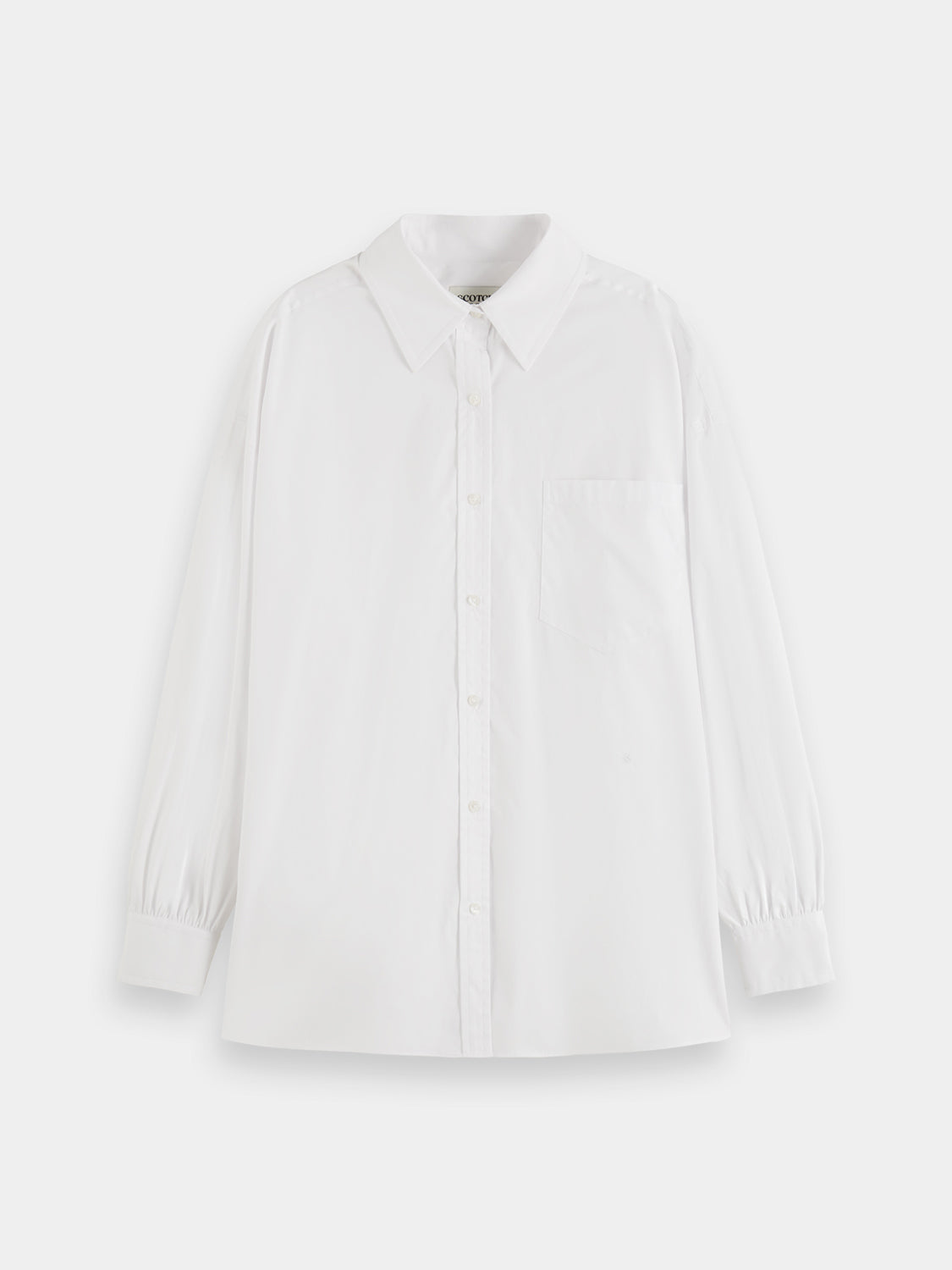Girlfriend poplin shirt - Scotch & Soda AU