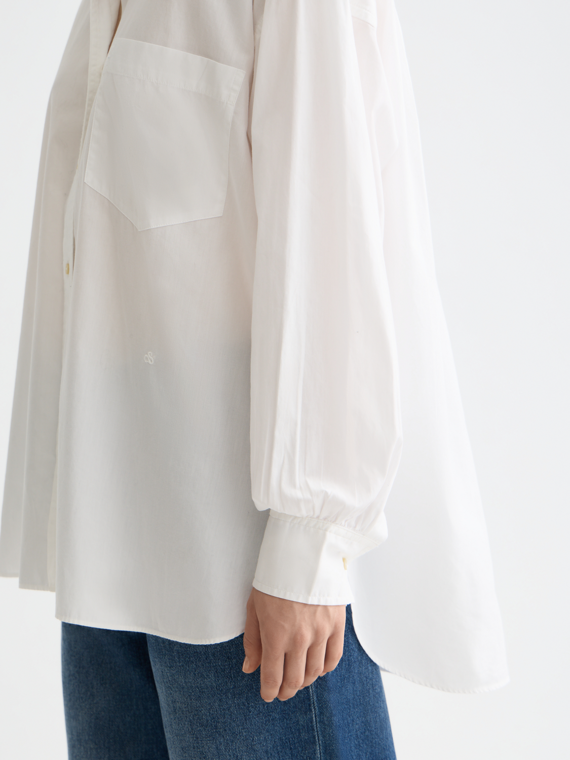 Girlfriend poplin shirt - Scotch & Soda AU