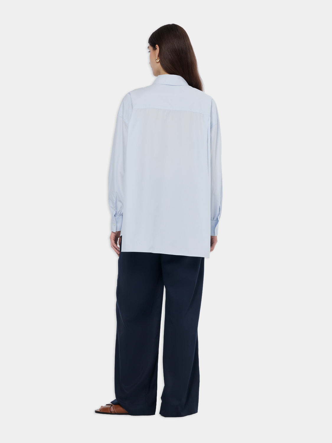 Girlfriend poplin shirt - Scotch & Soda AU