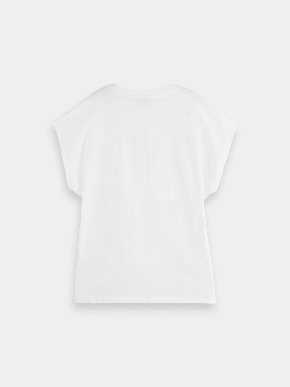 Slub v-neck t-shirt - Scotch & Soda AU