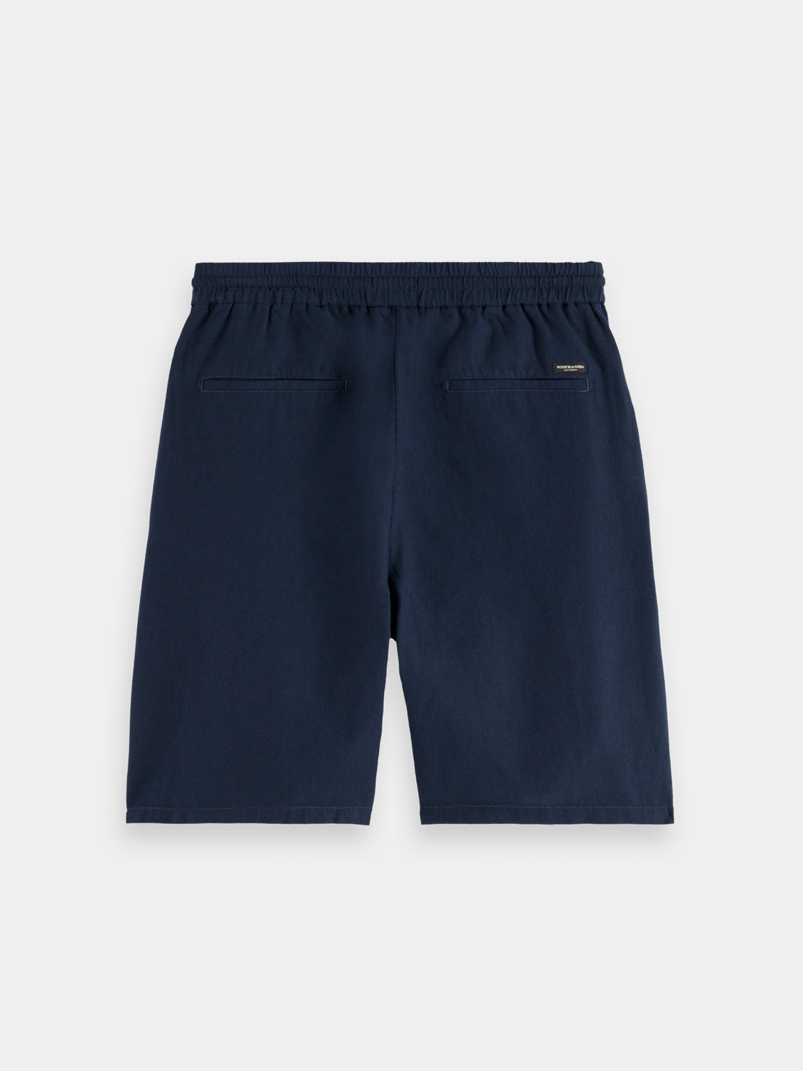 Fave cotton-linen shorts - Scotch & Soda AU