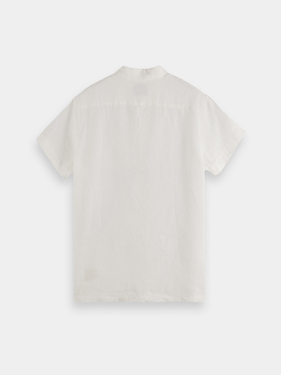 Short sleeved linen shirt - Scotch & Soda AU