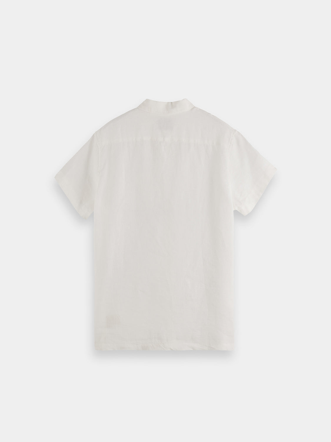 Short sleeved linen shirt - Scotch & Soda AU