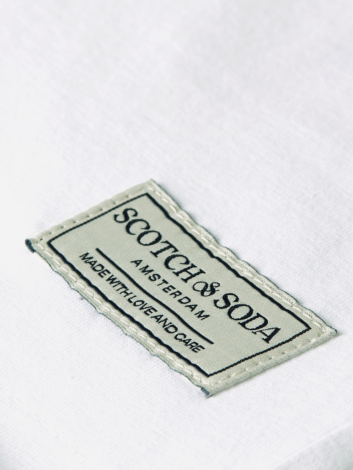 Raw-edged t-shirt - Scotch & Soda AU