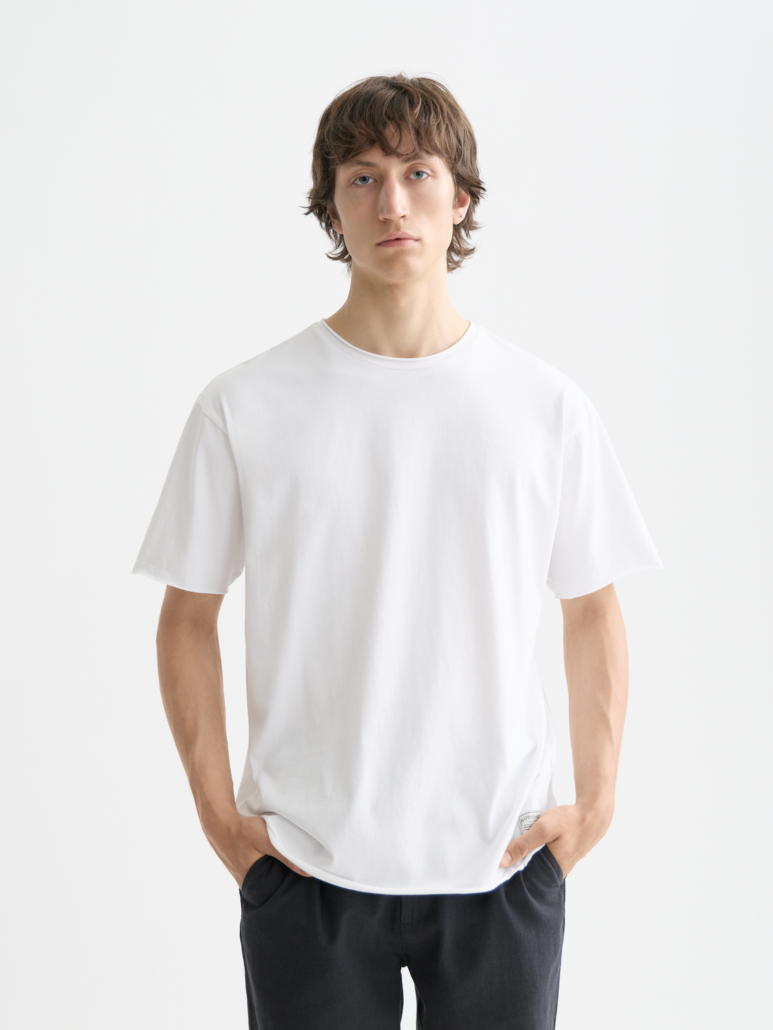 Raw-edged t-shirt - Scotch & Soda AU