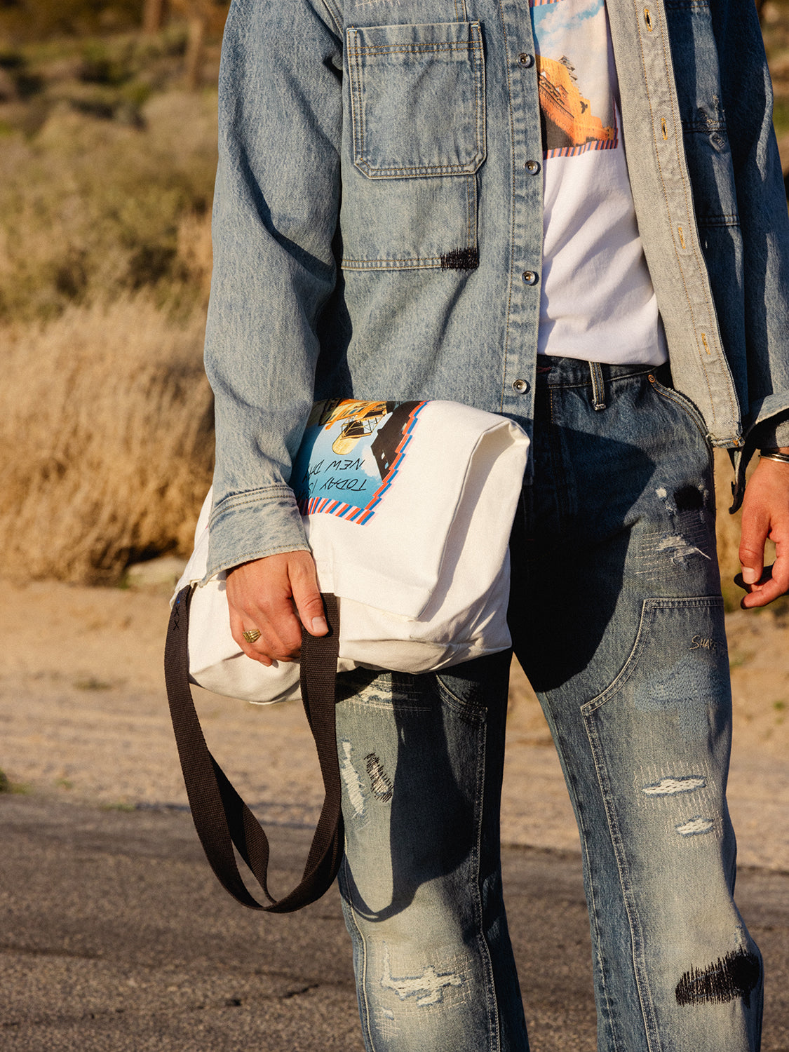 S&S x Joe Jonas tote bag - Scotch & Soda AU