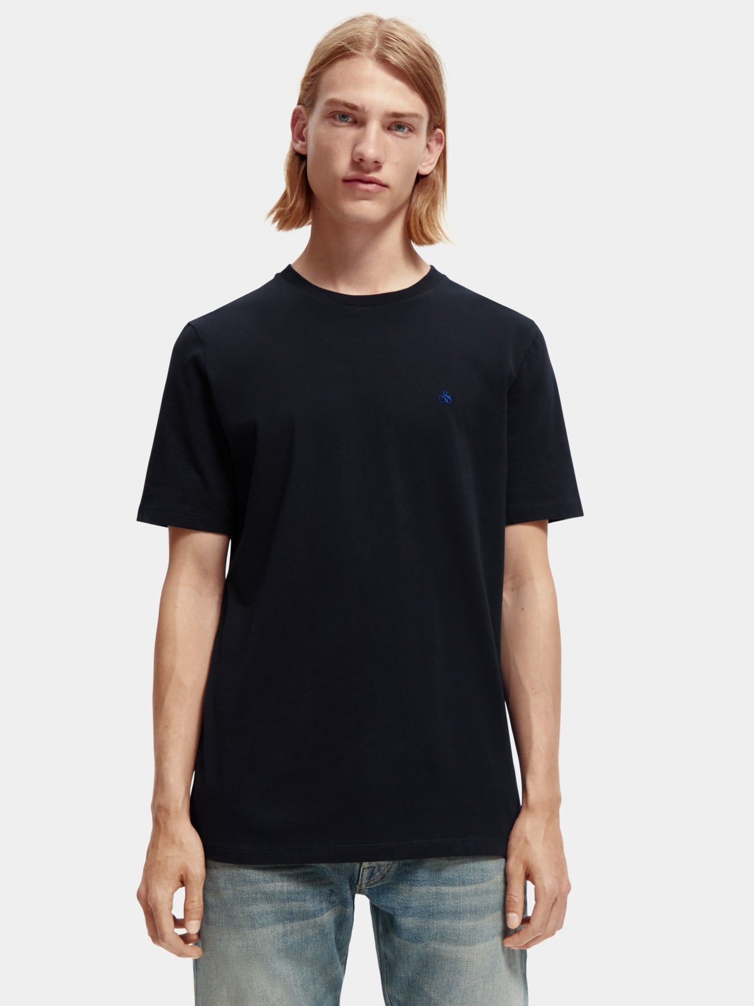 Organic cotton jersey t-shirt - Scotch & Soda AU