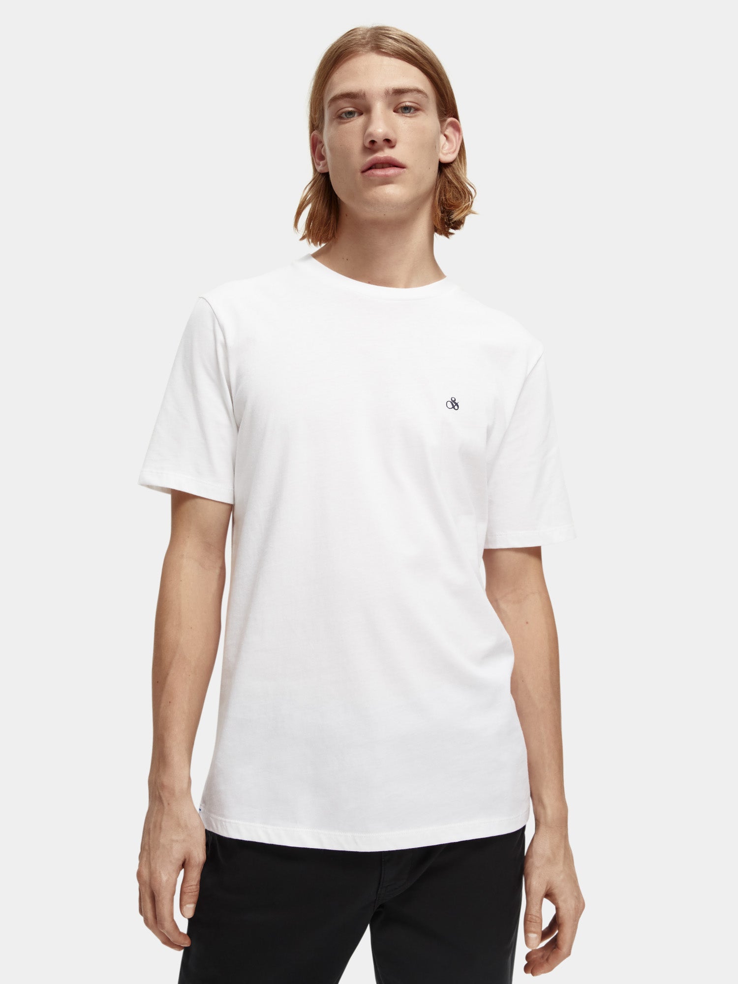 Organic cotton jersey t-shirt - Scotch & Soda AU
