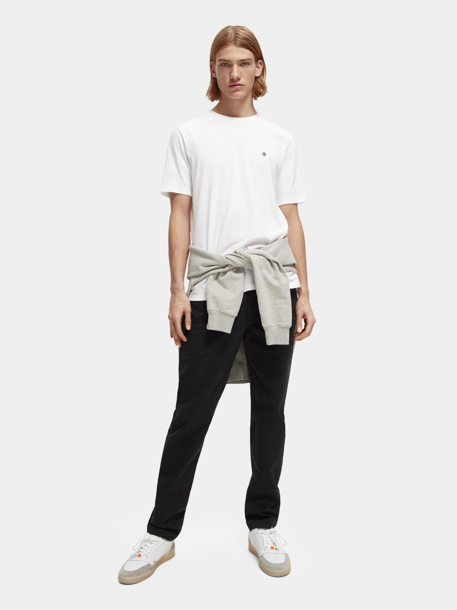 Organic cotton jersey t-shirt - Scotch & Soda AU