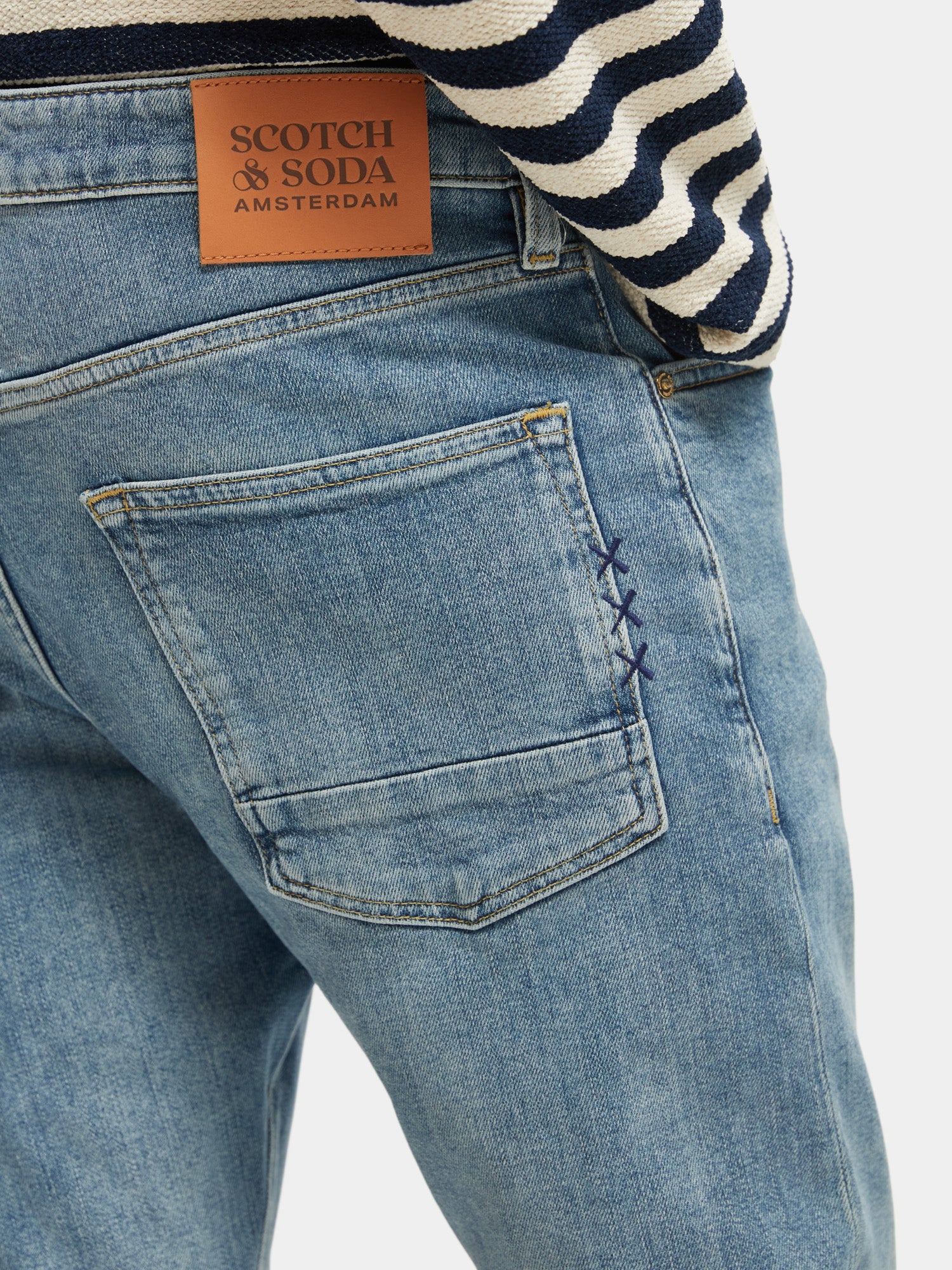 Ralston regular slim fit jeans - Aqua Blue - Scotch & Soda AU