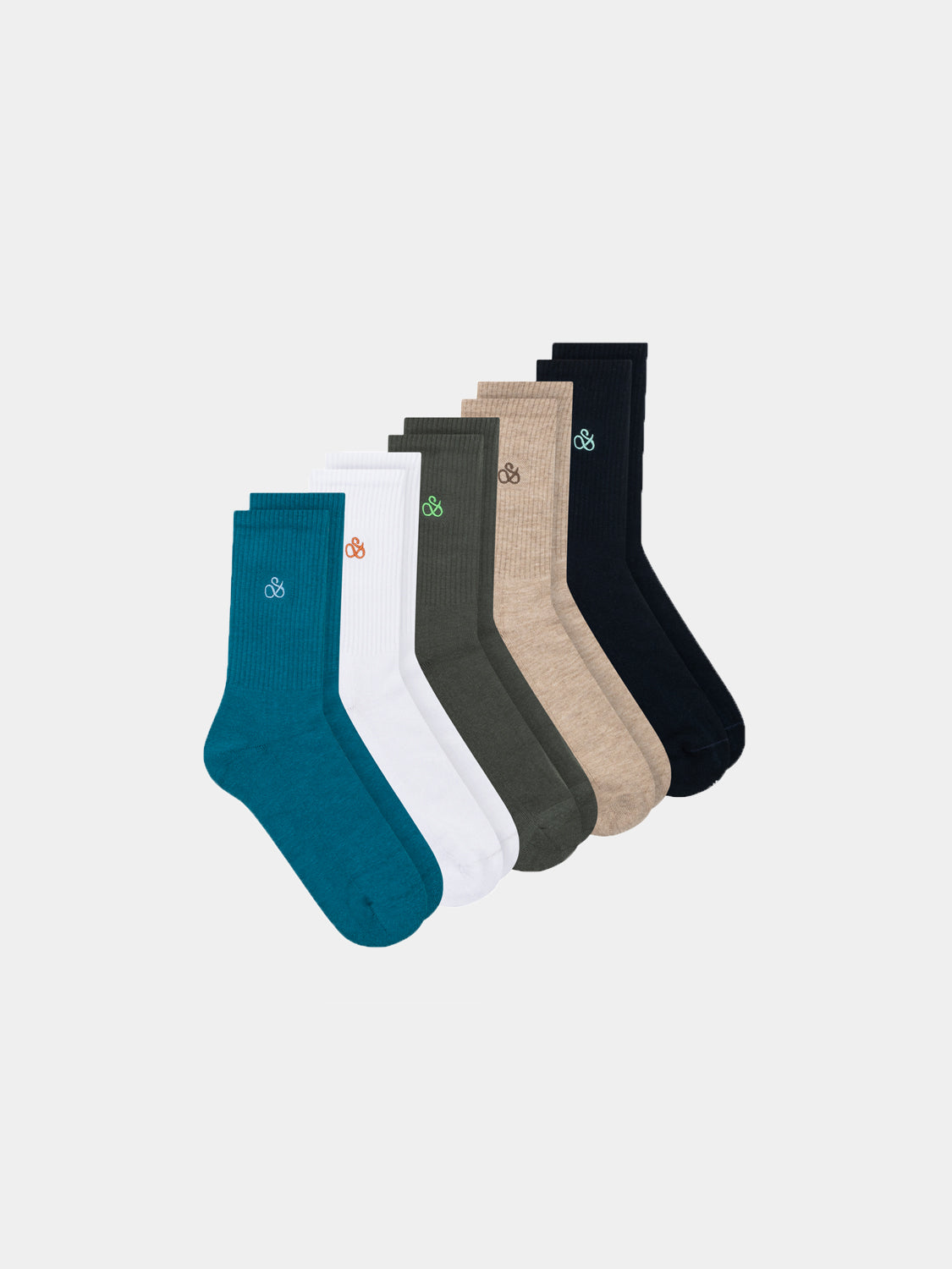 5-pack crew socks box set - Scotch & Soda AU