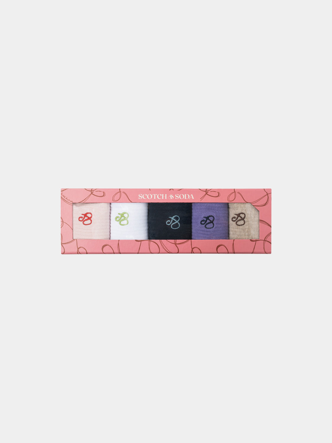 5-pack crew socks box set - Scotch & Soda AU