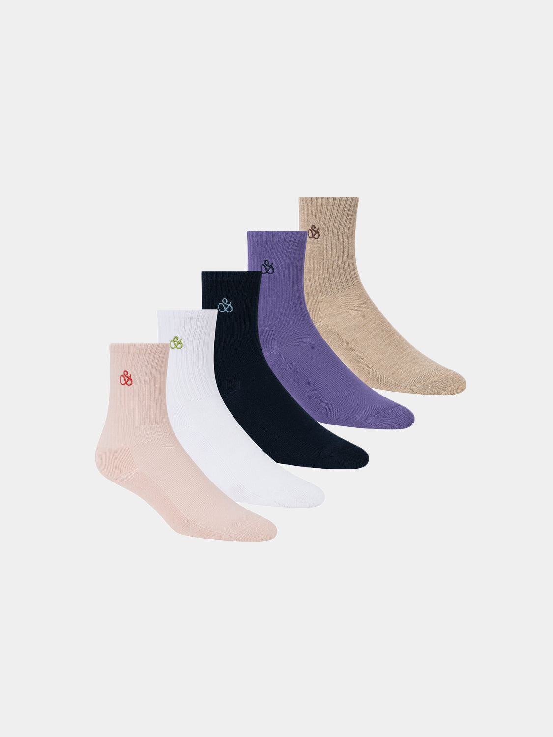 5-pack crew socks box set - Scotch & Soda AU