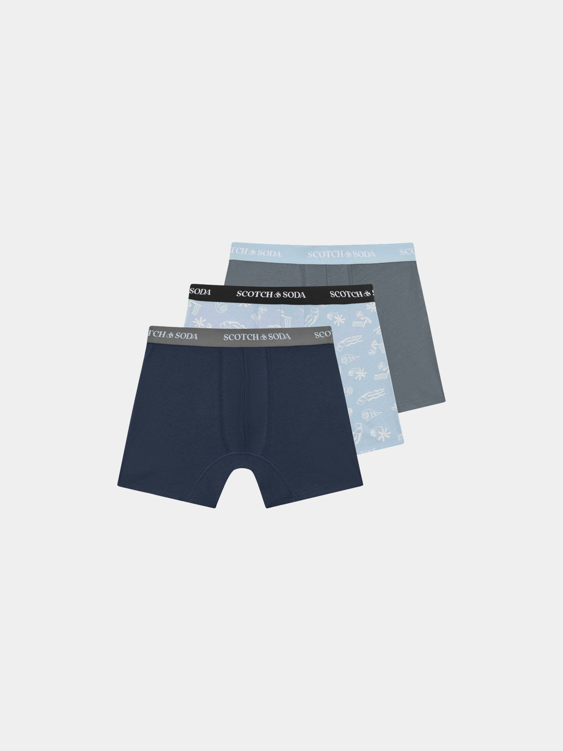 3-pack boxer briefs - Scotch & Soda AU