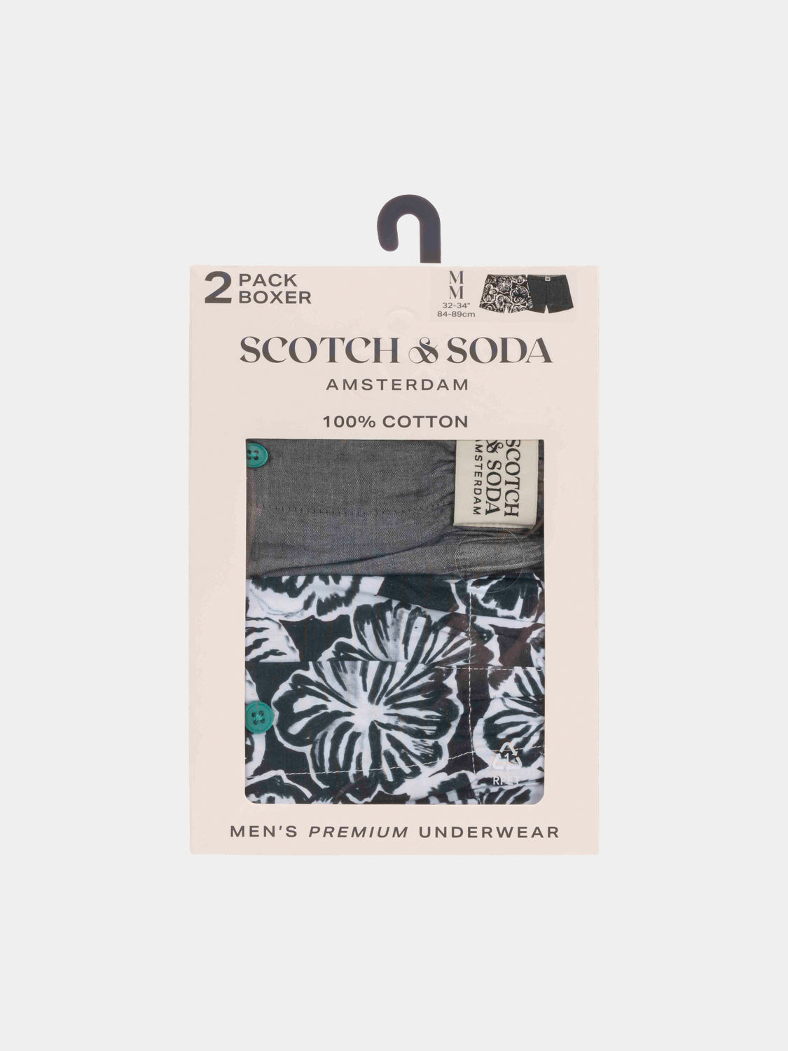 2-pack cotton boxers - Scotch & Soda AU