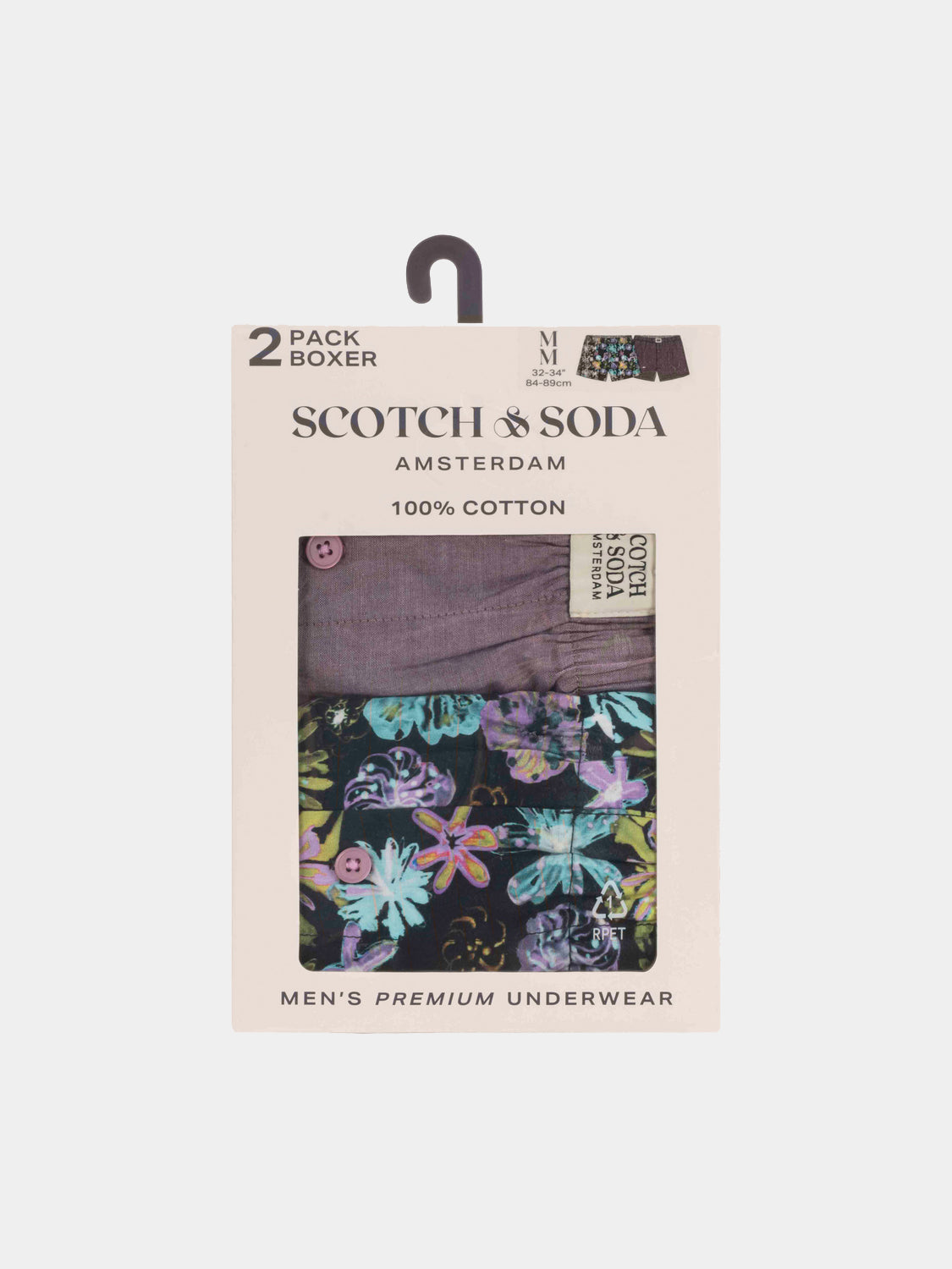 2-pack cotton boxers - Scotch & Soda AU