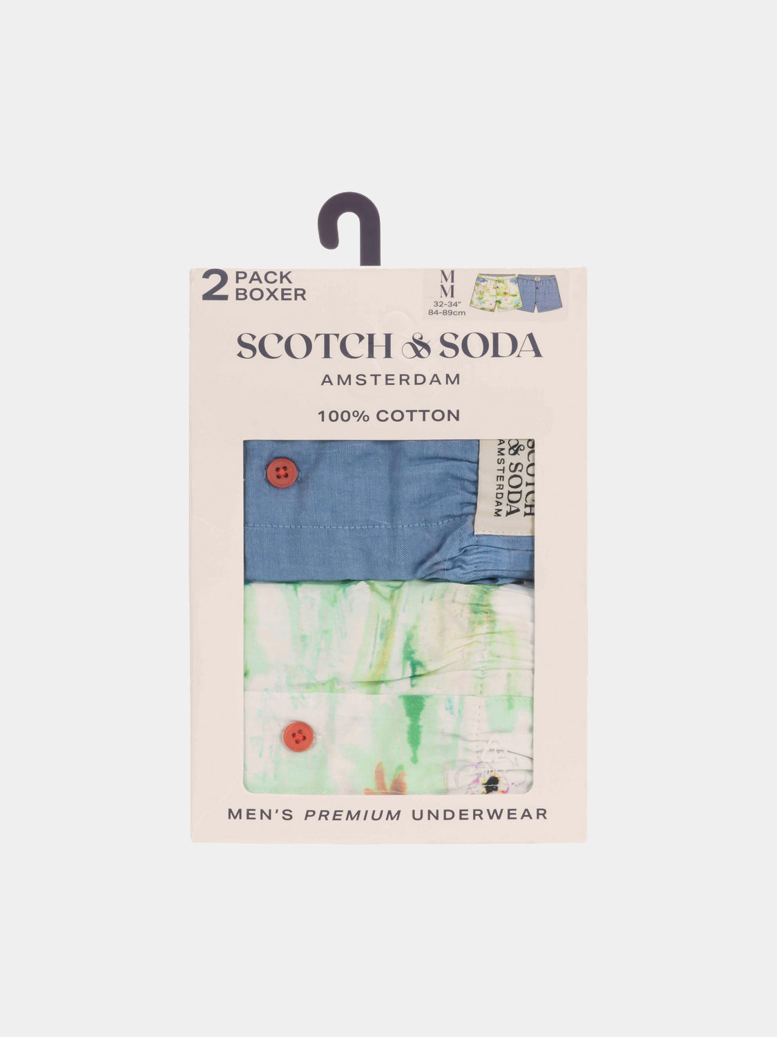 2-pack cotton boxers - Scotch & Soda AU