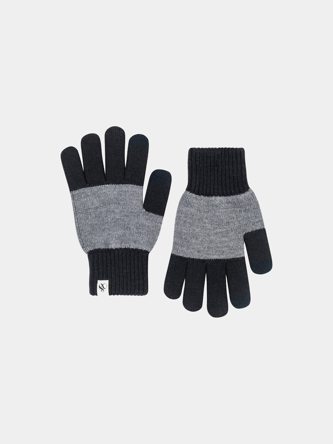 Colourblock knit gloves - Scotch & Soda AU