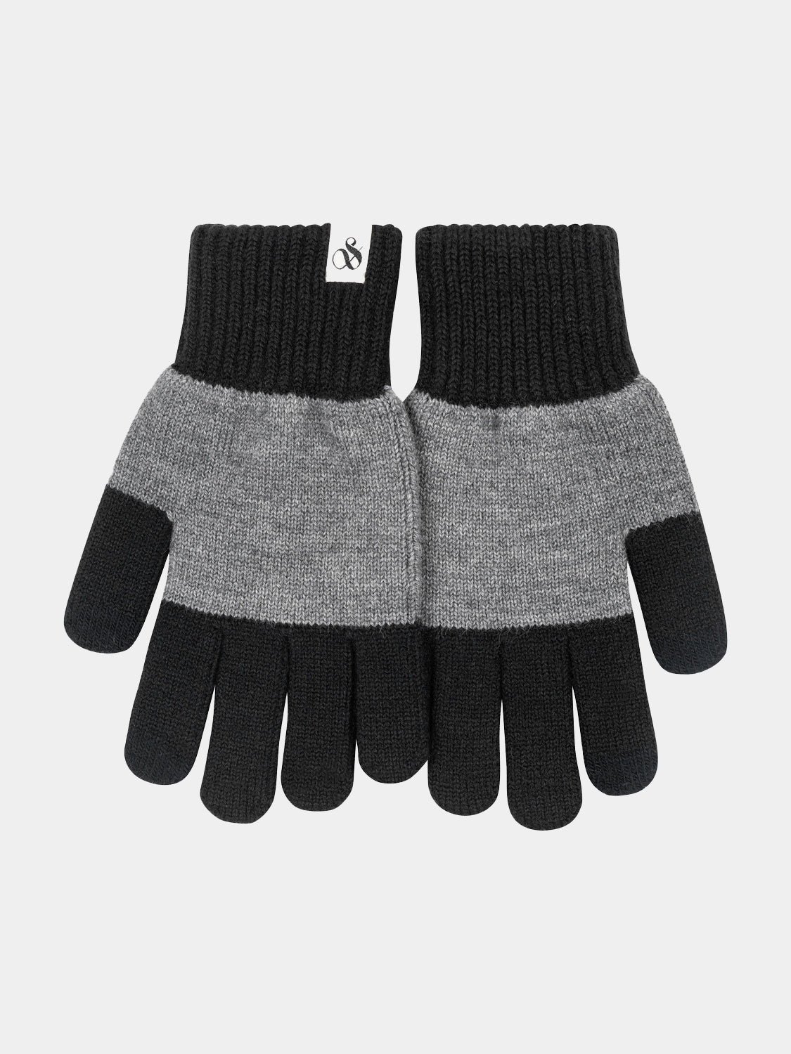 Colourblock knit gloves - Scotch & Soda AU