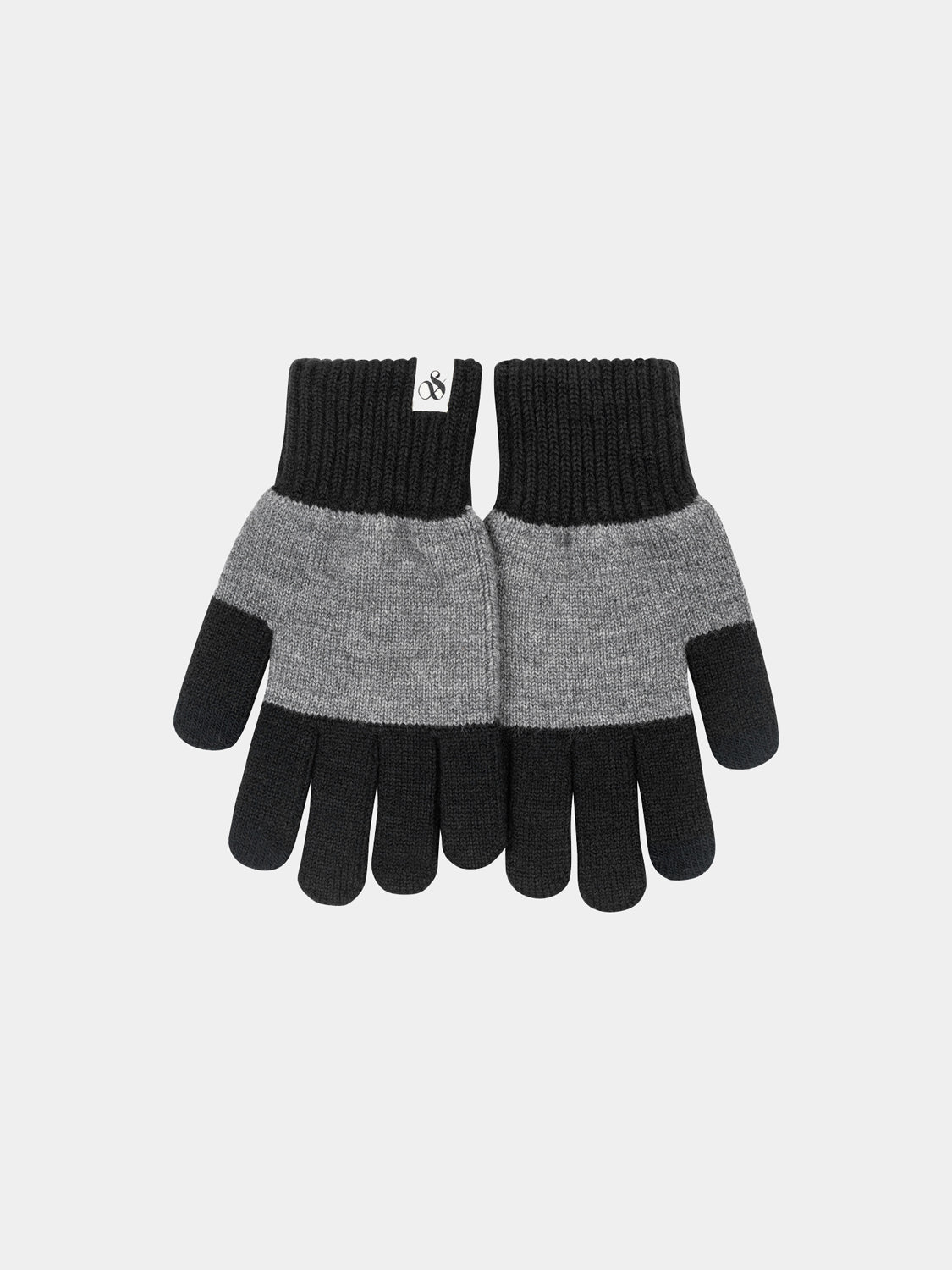 Colourblock knit gloves - Scotch & Soda AU