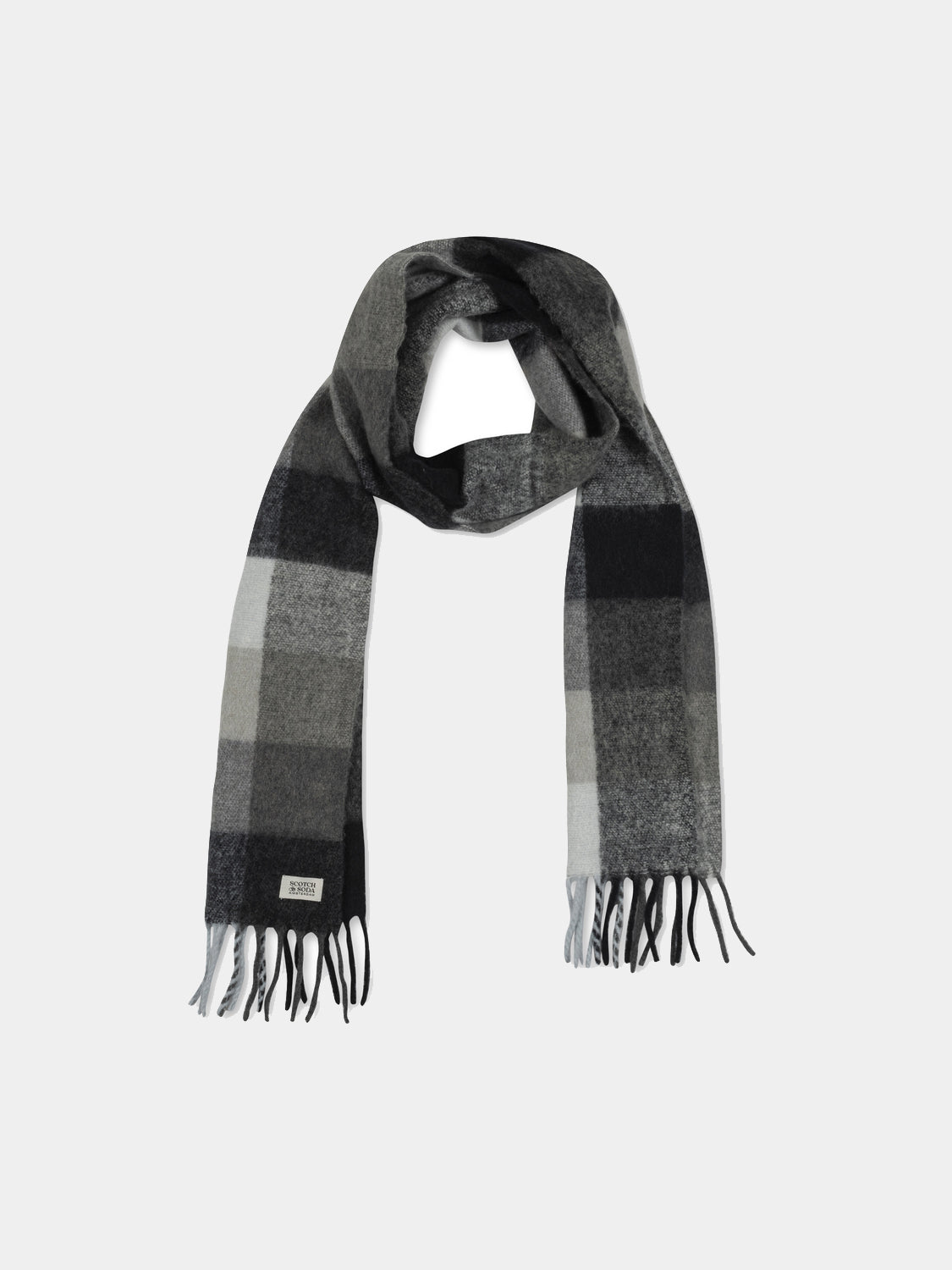 Woven check scarf - Scotch & Soda AU