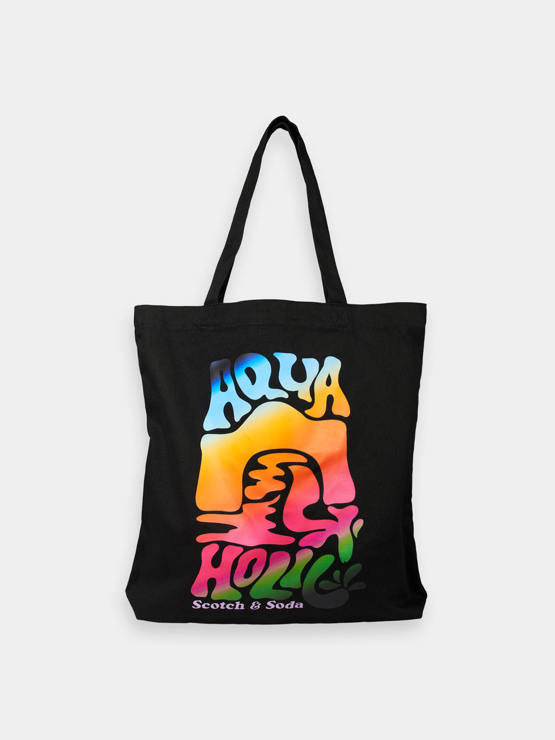 Printed canvas tote bag - Scotch & Soda AU