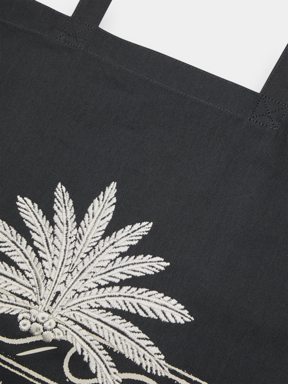 Canvas tote bag with embroidery - Scotch & Soda AU