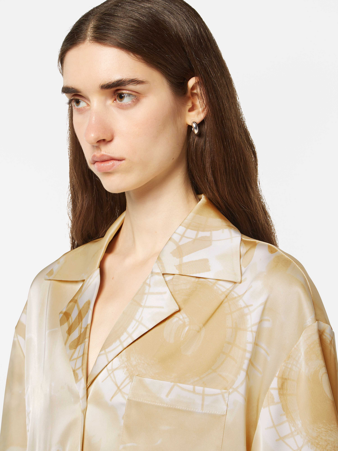 Satin short sleeved shirt - Scotch & Soda AU