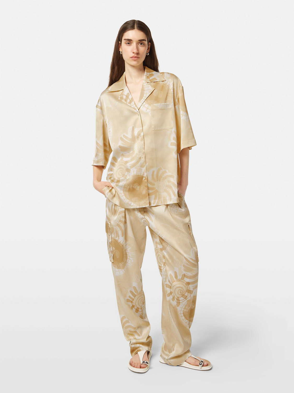 Satin short sleeved shirt - Scotch & Soda AU