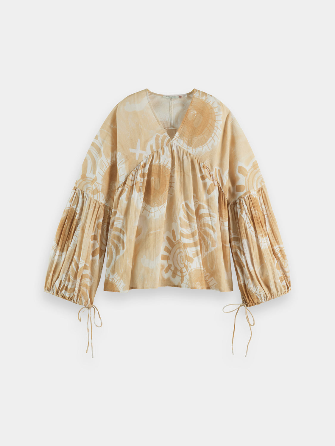 Printed crinkle top - Scotch & Soda AU