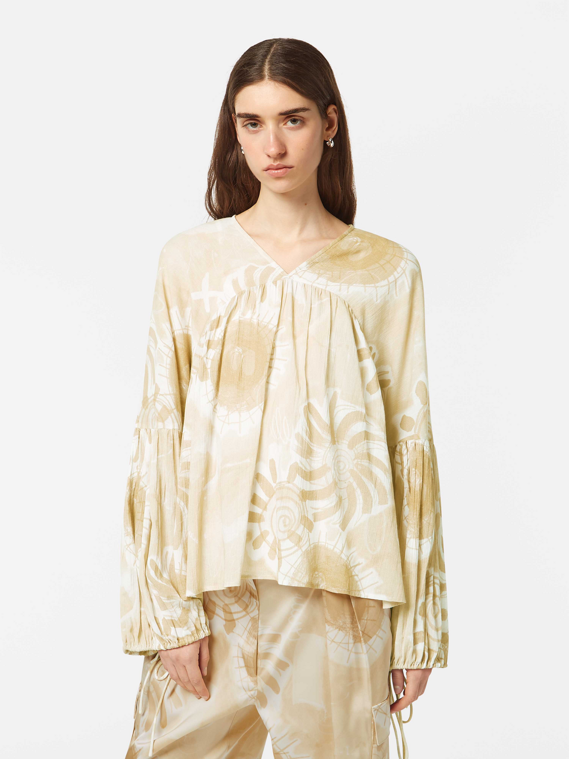 Printed crinkle top - Scotch & Soda AU