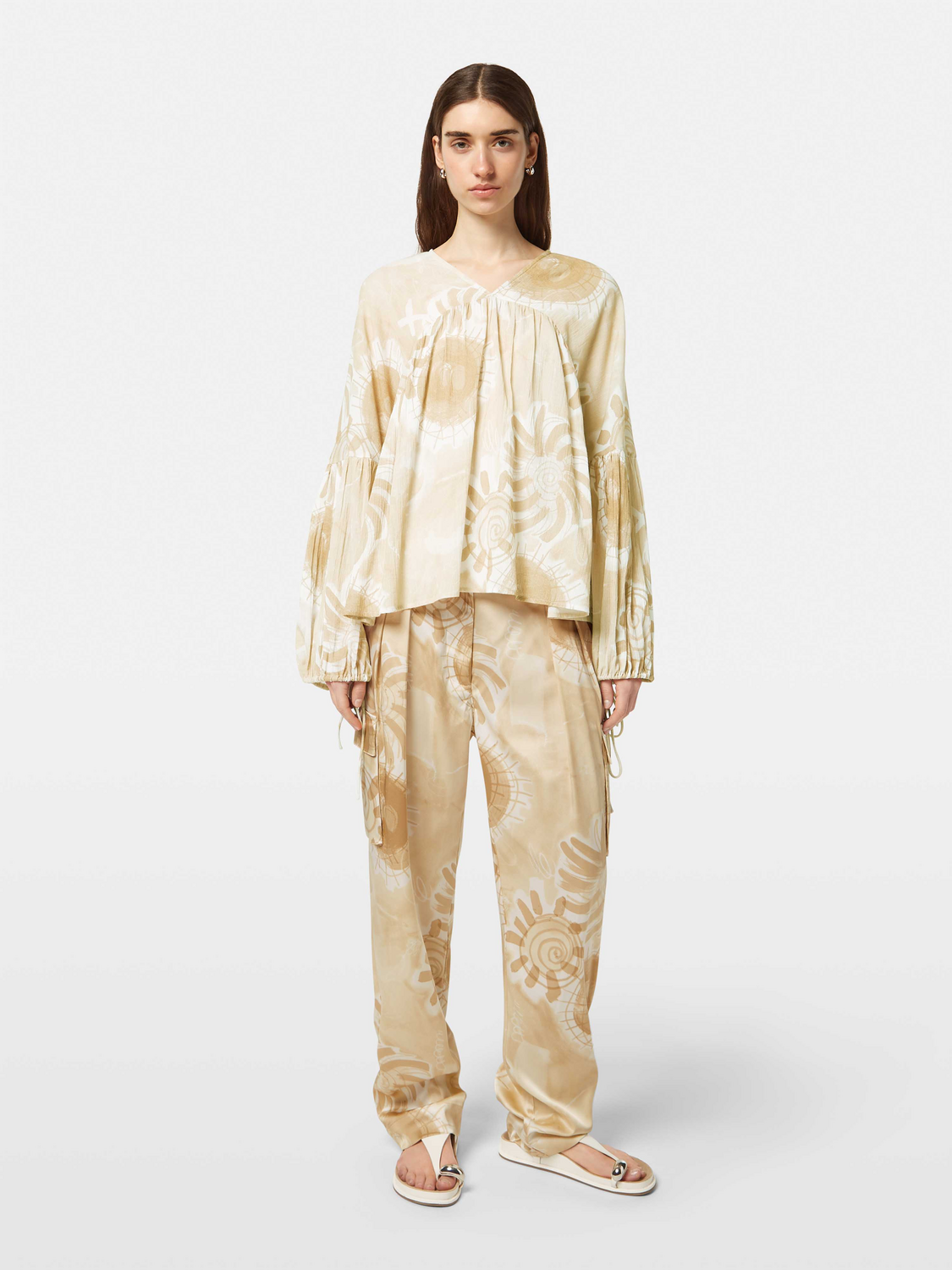 Printed crinkle top - Scotch & Soda AU