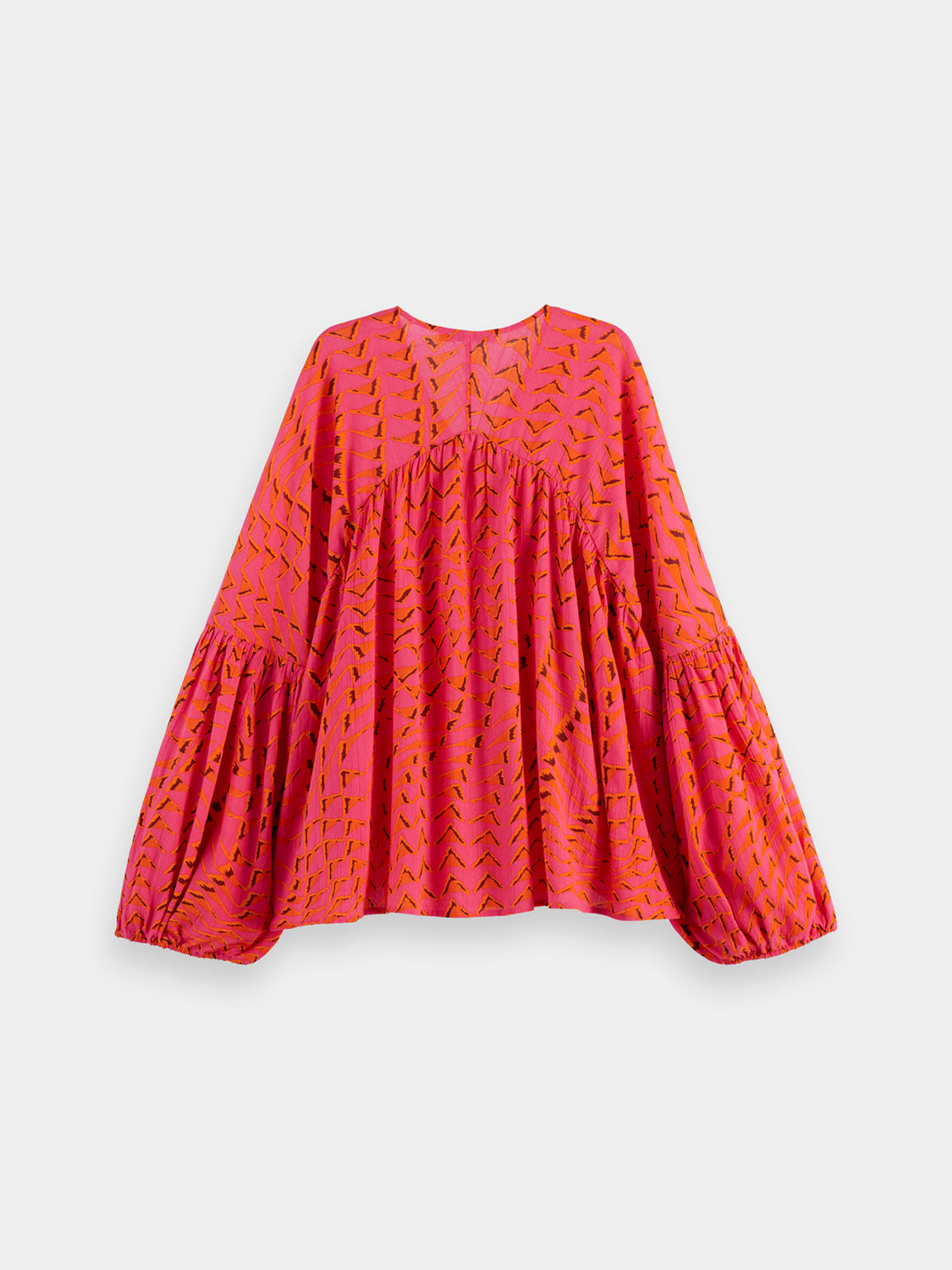 Printed crinkle top - Scotch & Soda AU