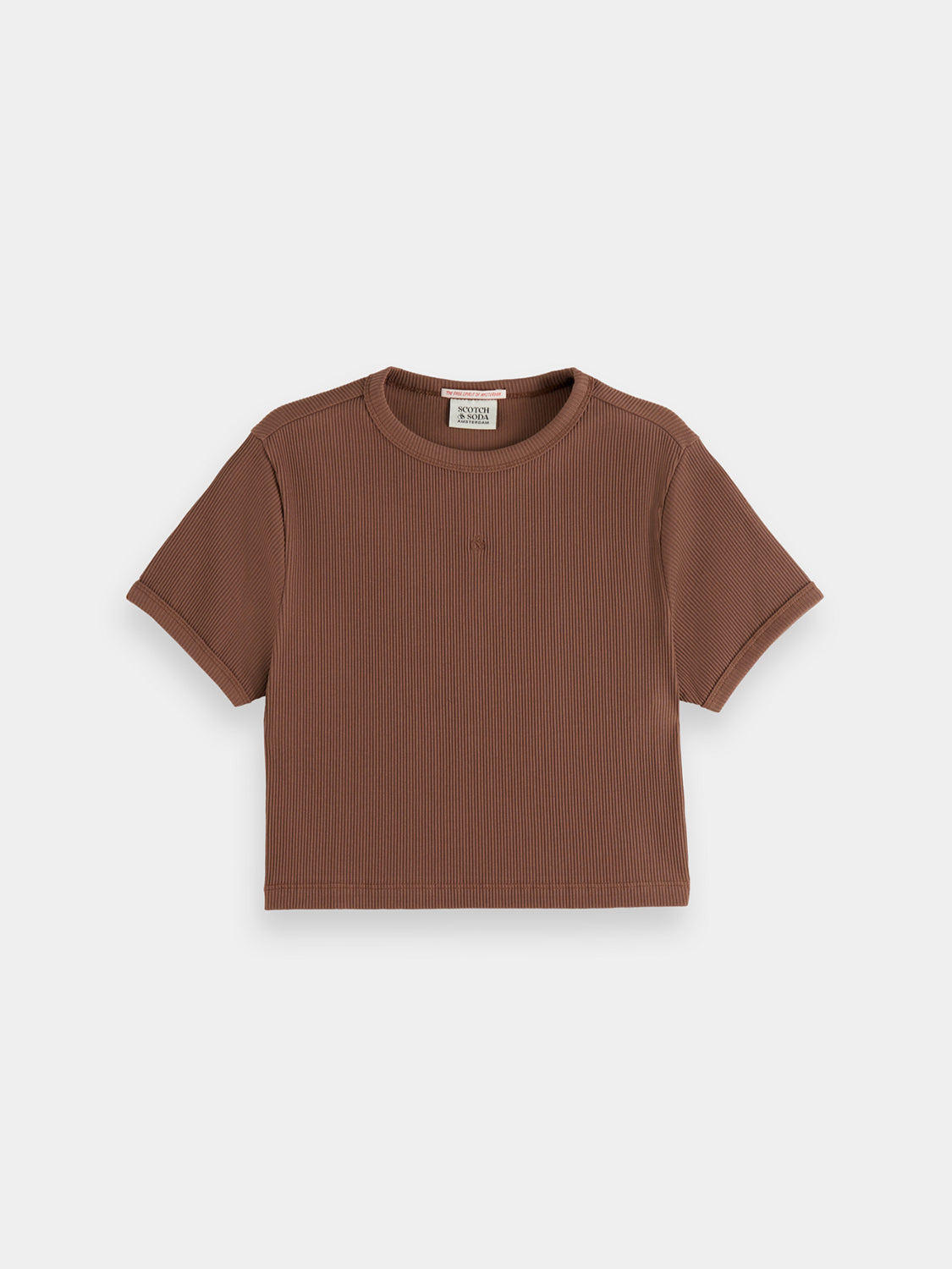 Ribbed baby t-shirt - Scotch & Soda AU