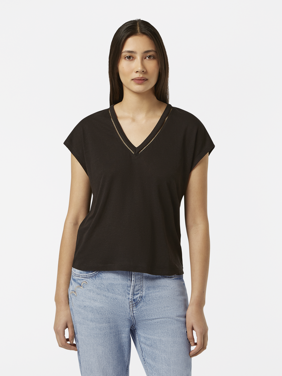 V-neck t-shirt - Scotch & Soda AU