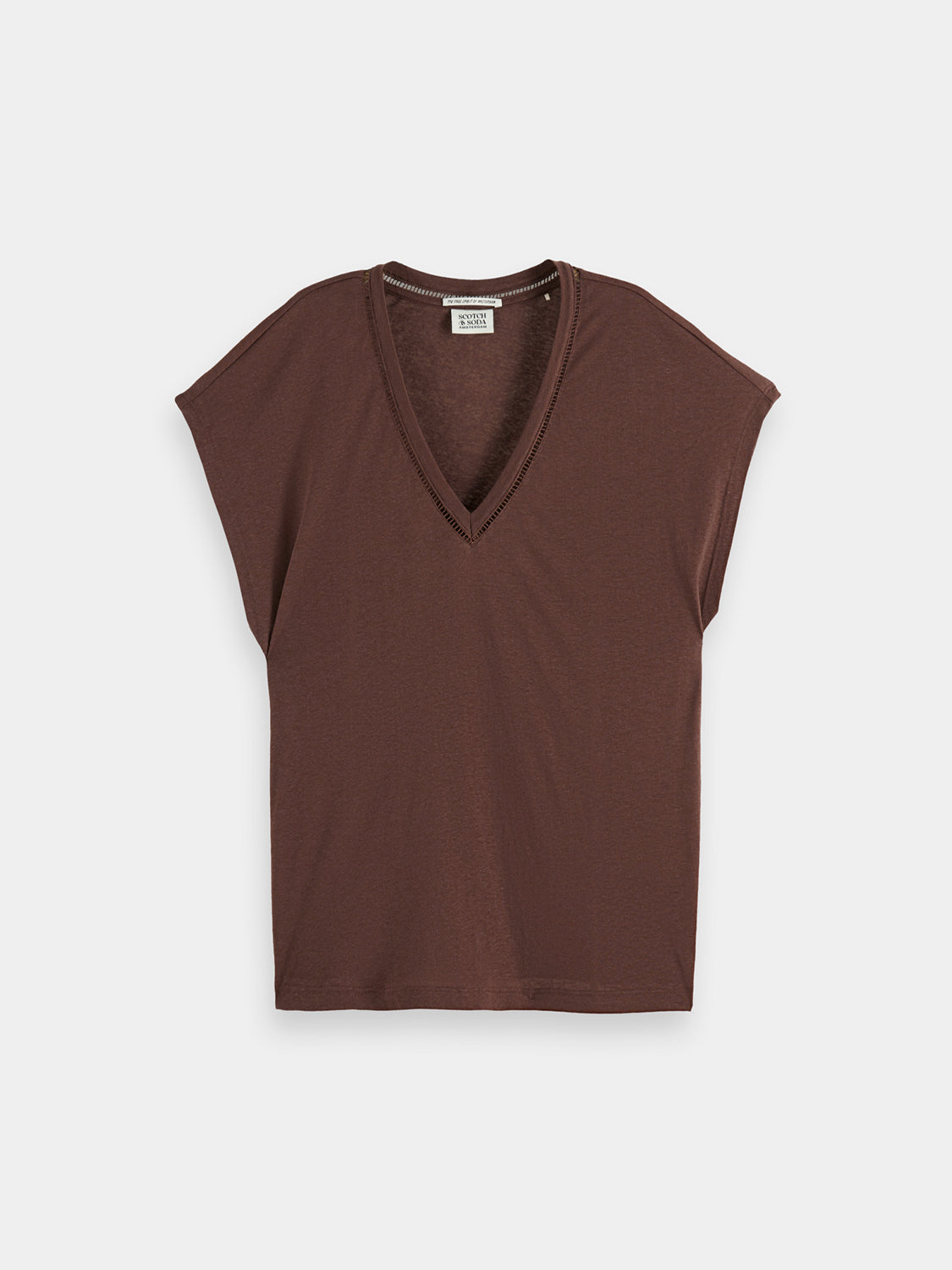 V-neck t-shirt - Scotch & Soda AU