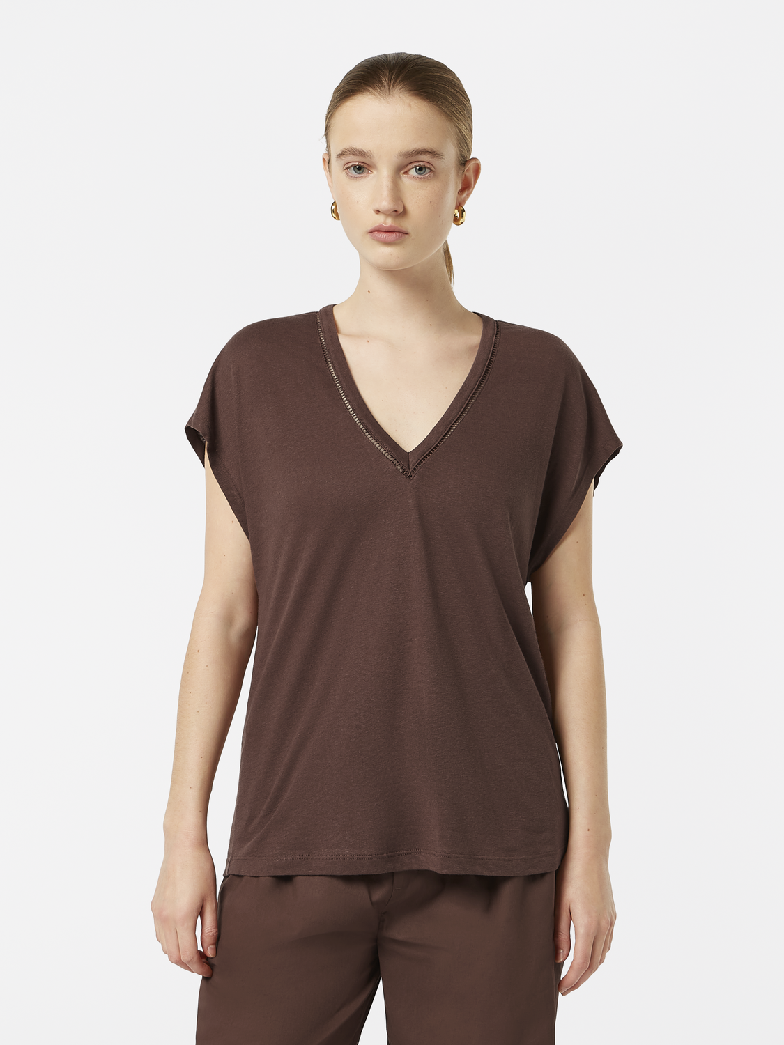 V-neck t-shirt - Scotch & Soda AU