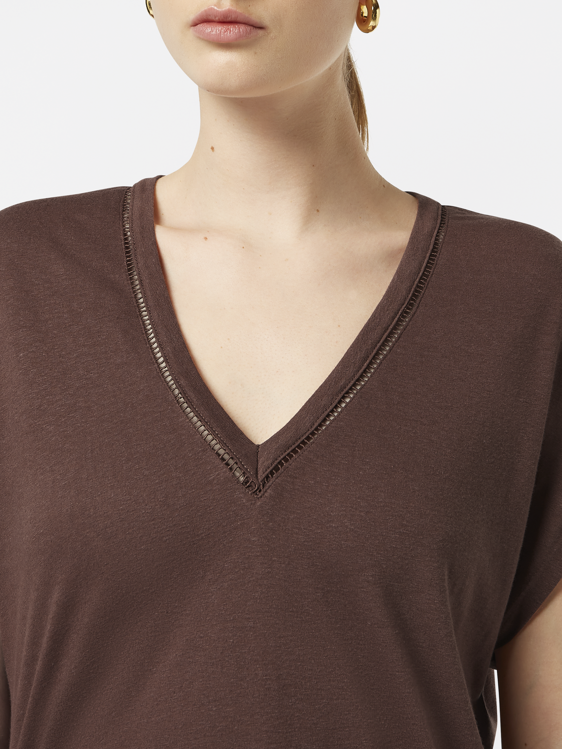 V-neck t-shirt - Scotch & Soda AU