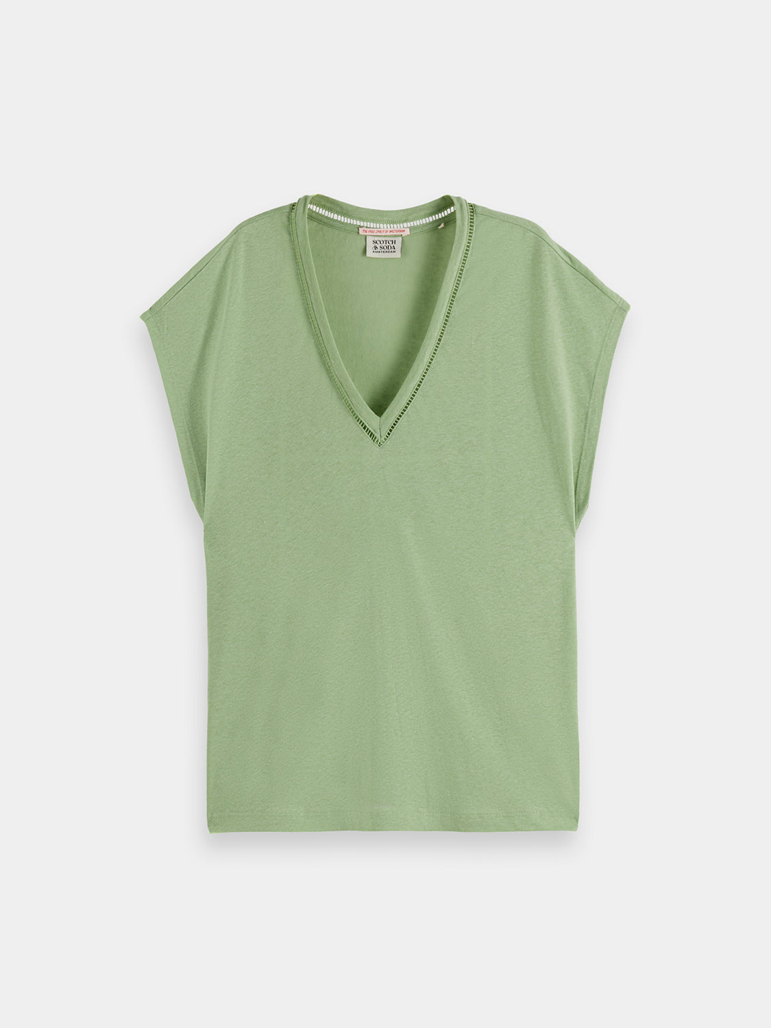 V-neck t-shirt - Scotch & Soda AU