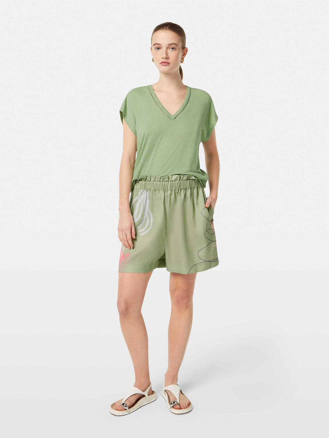 V-neck t-shirt - Scotch & Soda AU