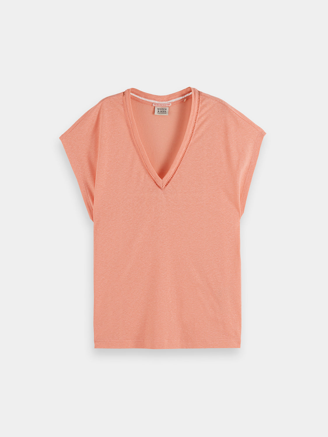 V-neck t-shirt - Scotch & Soda AU