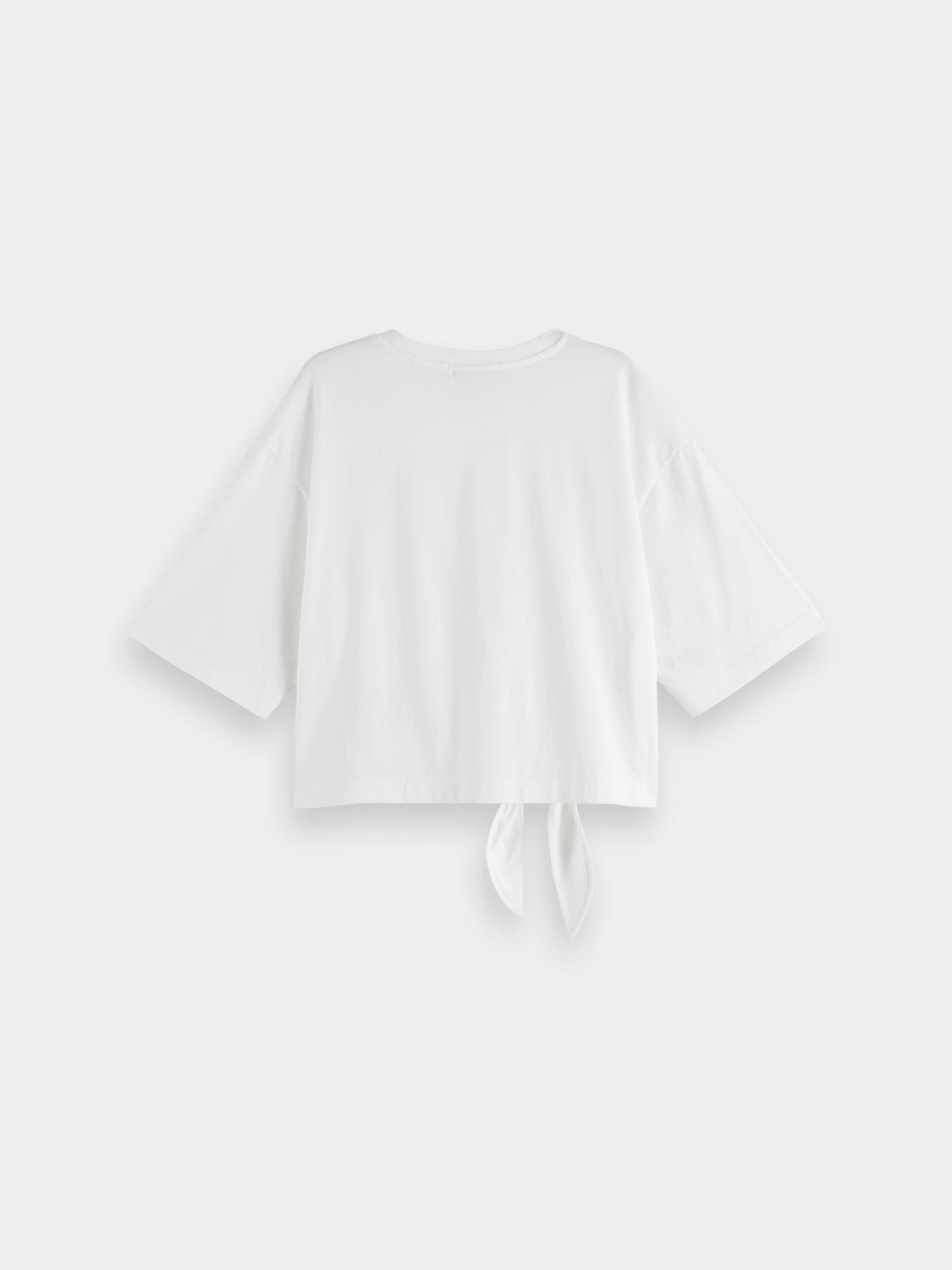Knotted t-shirt - Scotch & Soda AU